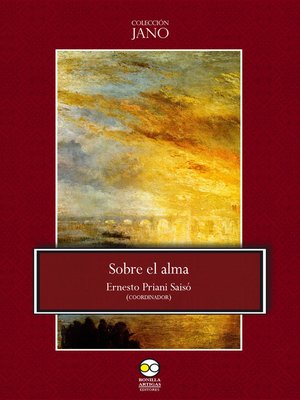 cover image of Sobre el alma